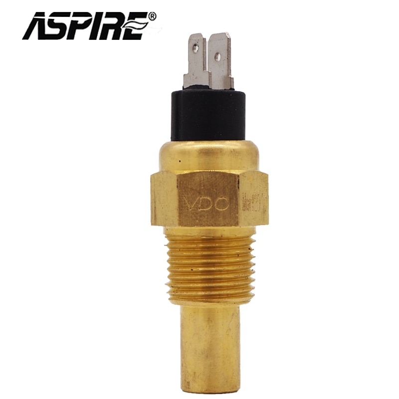 vdo sensor 3/8 1/2 Water temperature sensor For diesel engines Brass screw generator universal electronic alarm diesel engine