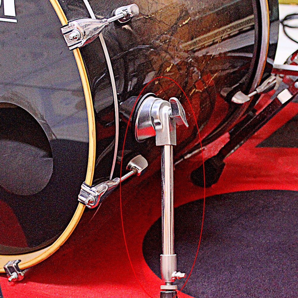Tambor inferior de tambor, soporte de pierna, tambor de Metal, accesorios de instrumento de percusión portátil, accesorios de tambor
