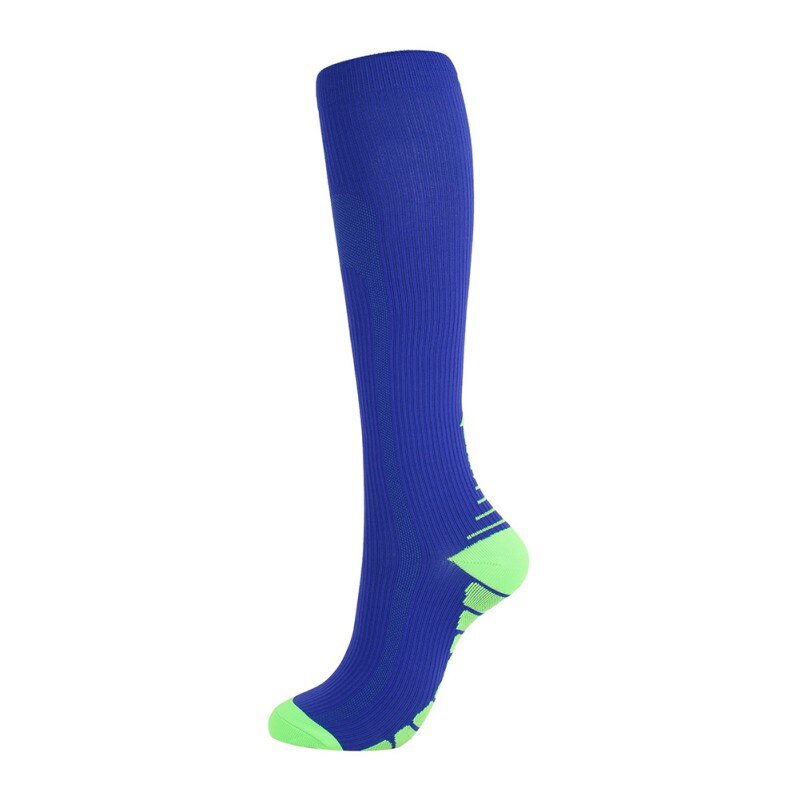 Men Women Running Socks Sports Compression Happy Tube Socks Support Nylon Unisex Outdoor Racing Pressure Stockings