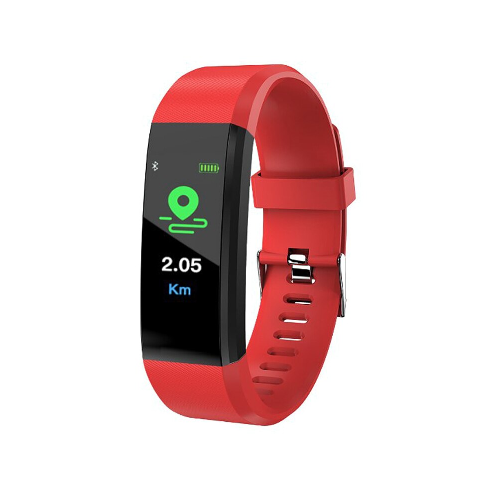 0.96 Inch Smart Horloge Sport Fitness Armband Hartslagmeter Bloed Zuurstof Meter Vrouwen Horloges Waterdicht Mannelijke Smartwatch