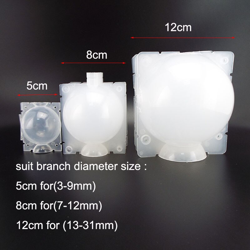 5/8/12cm Garden Fruit Tree Plant Rooting Ball Root Growing Boxes Case Grafting Rooter Grow Box High-pressure Breeding Gardening