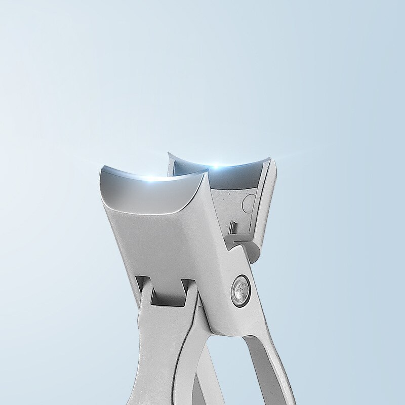 Draagbare Ultra Sharp Nagelknipper Roestvrij Staal Brede Bekopening Anti Splash Vingernagel Cutter Manicure Gereedschap Nail Trimmer