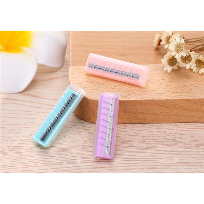 Dames scheermes schraper handvat met contour scheermesje scheermesje met mesjes beautytool accessoires