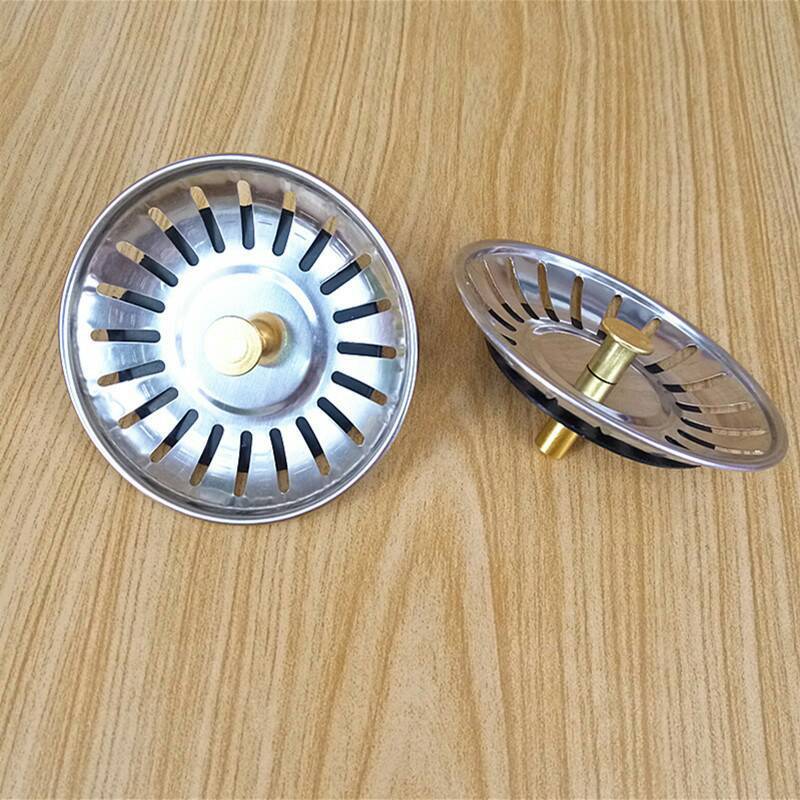 Stainless Steel Integrated Floor Drain Sewer Pipe Strainer Dishwasher Household Sink Water Strainer
