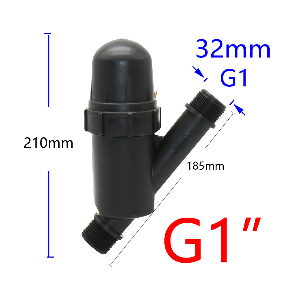 3/4" 1" 1.25",1.5",2" 120 Mesh Screen Filter Garden Drip Irrigation System Filter Mesh Agriculture Greenhouse Sprayer Watering: Silver