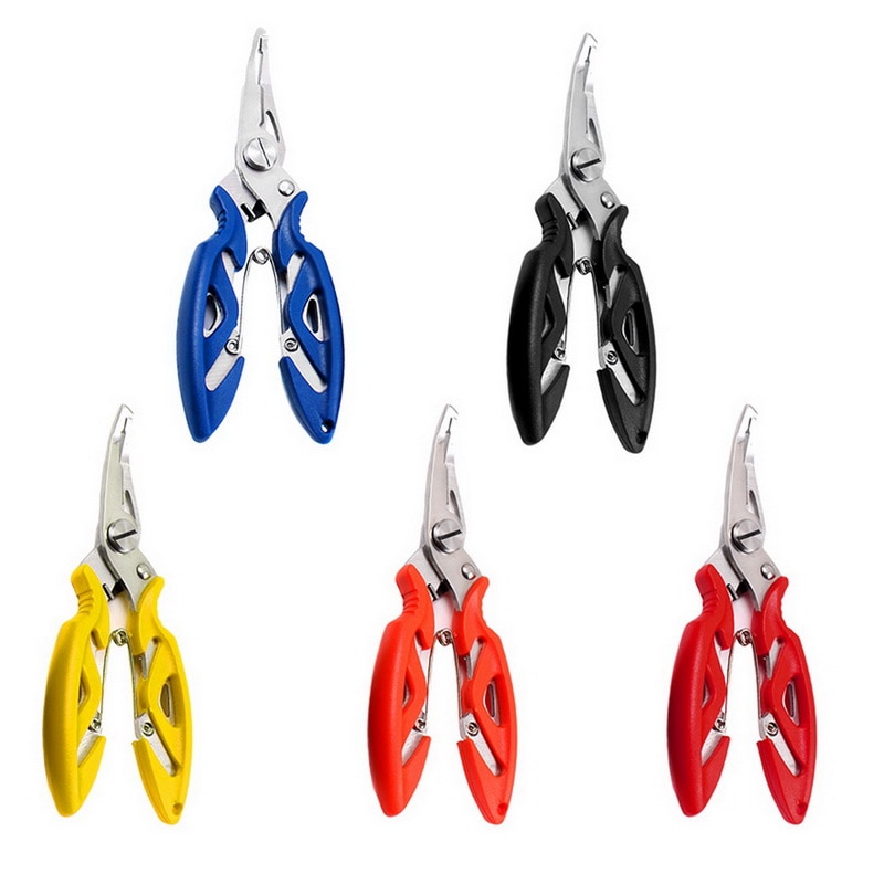 Split Ring fly Line Wire multi Tool Control Fisherman Fish Plier lure bait Opener tackle Braid scissor angle hook remover