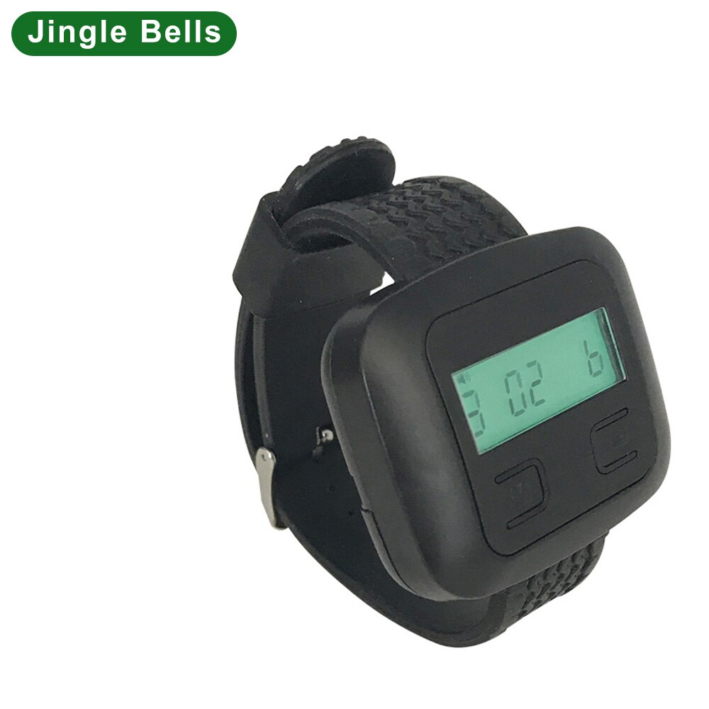 Jingle Bells Horloge Pager Draadloze Bellen Ontvanger Gast Service Pager Draadloze Service Bel Ontvangers Uitverkoop Met