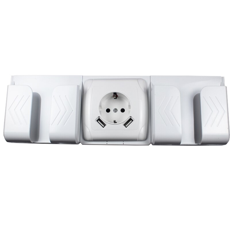 USB Wall Socket Double USB Port 5V 2A usb wall outlet electrique prise usb murale steckdose F01