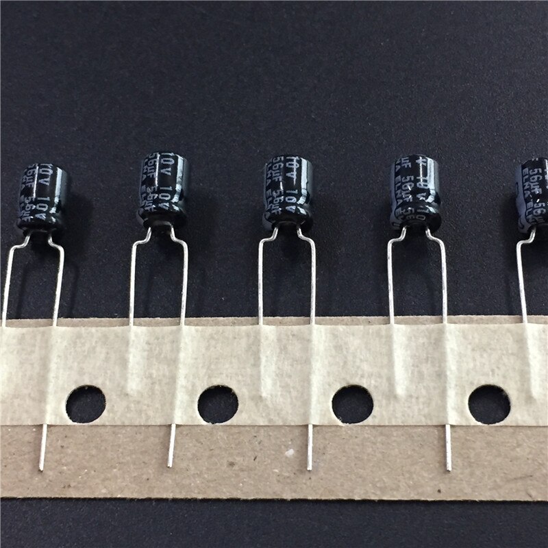 20 Pcs 56 Uf 10V Elna 5X7 Mm 10V56uF Audio Condensator