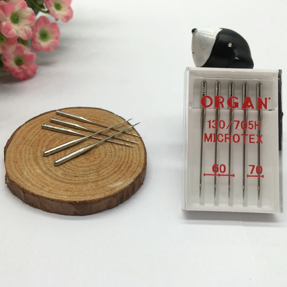 Sewing Needles Organ Needles 130/705H Top Machine Needles UNIVERSAL Needles For General Fabrics (1PACK =5PCS): 2size Microtexneedle