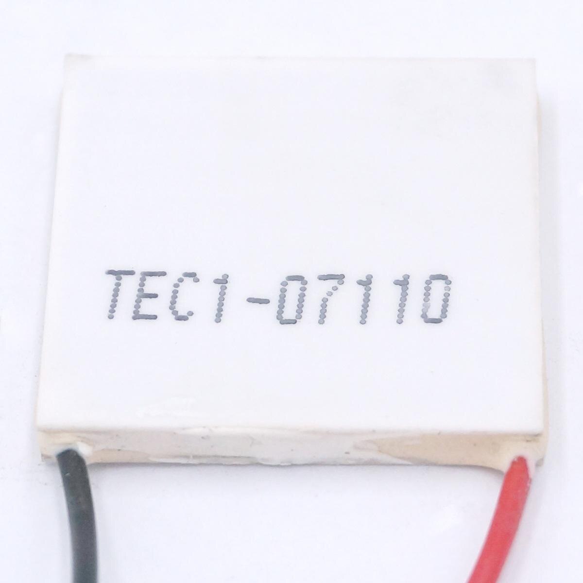 Tec 1-07110 kølelegeme termoelektrisk køler peltier køleplade 8.5v 10a 30 x 30mm kølemodul
