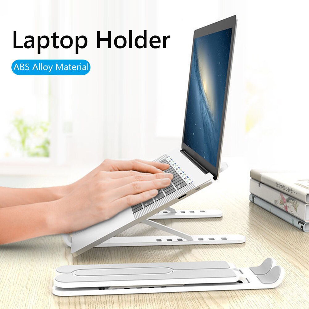 Laptop Stand Voor Macbook Pro Notebook Stand Opvouwbaar Aluminium Legering/Plastic Tablet Stand Beugel Laptop Houder Voor Notebook