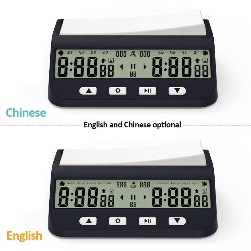 YS-902/YS-9901 Professionele Schaakklok Tel Omhoog Multifunctionele Digitale Schaaktimer Bordspel Stopwatch