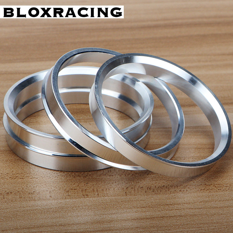 4 delar/set aluminium navringar nav centrerade ringar hjulhål 67.1-73.1 64.1-73.1 56.1-73.1 57.1-73.1 60.1-73.1 66.1-73.1mm