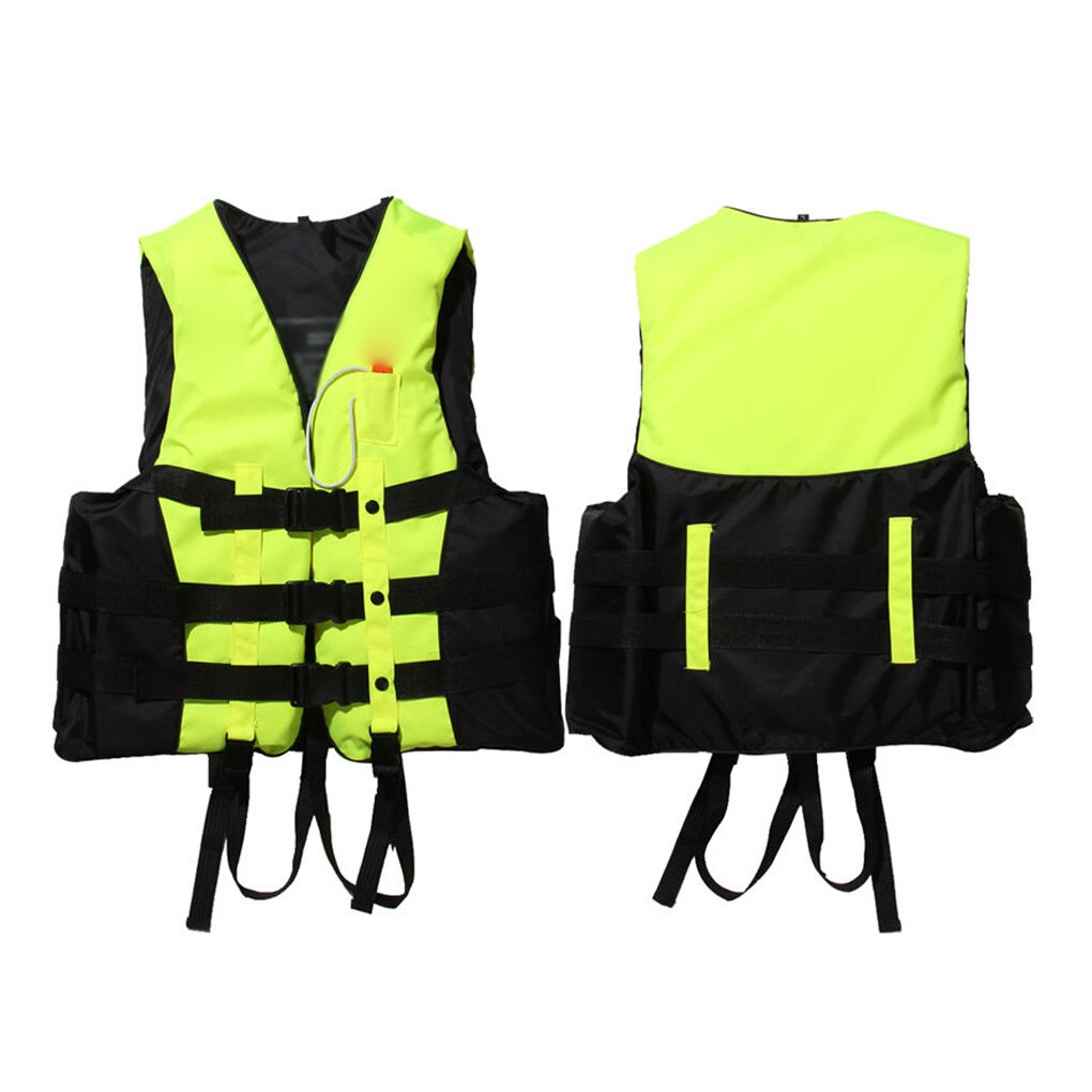 AOTU Water Sports Polyester Adult Life Jacket Swimming Boating Ski Drifting Vest Outdoor Survival Suit with Whistle