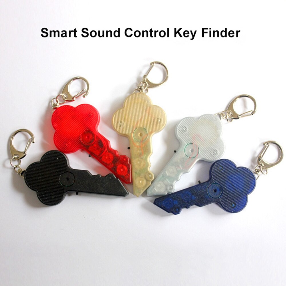 Mini Smart Key Finder Locator Whistle Sound Control Anti-lost Keychain Remote control by sound,Small size portable ,convenient