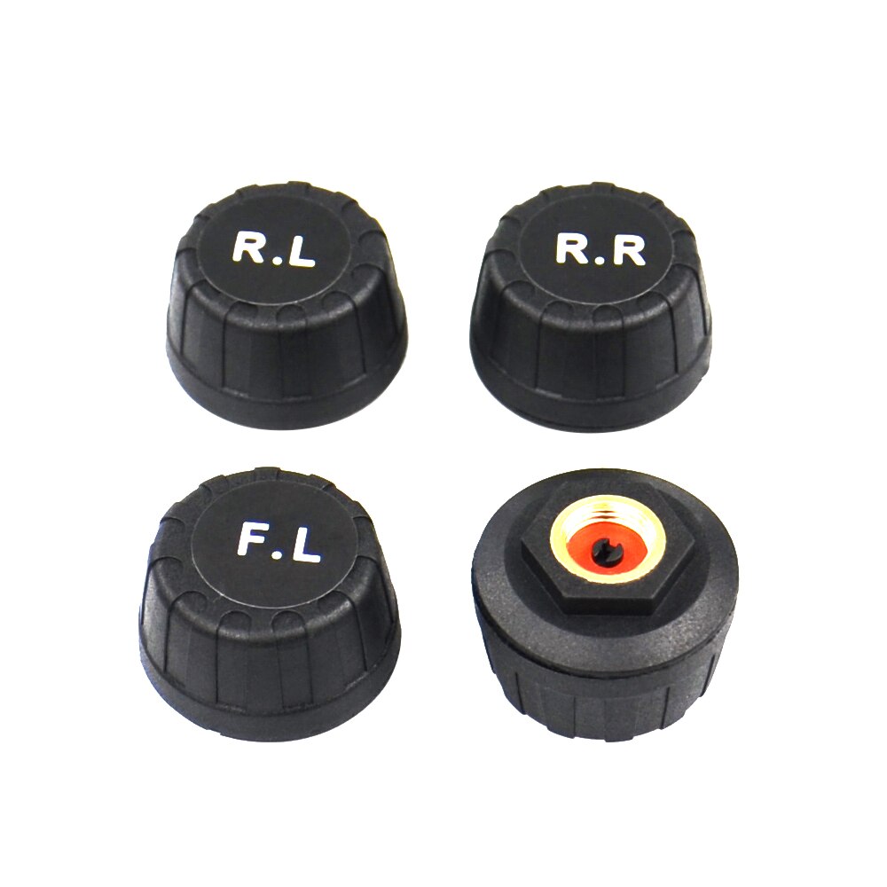 Smart Car TPMS Tyre Pressure Monitoring System Solar Power Digital LCD Display Auto Security Alarm Systems Tyre Pressure