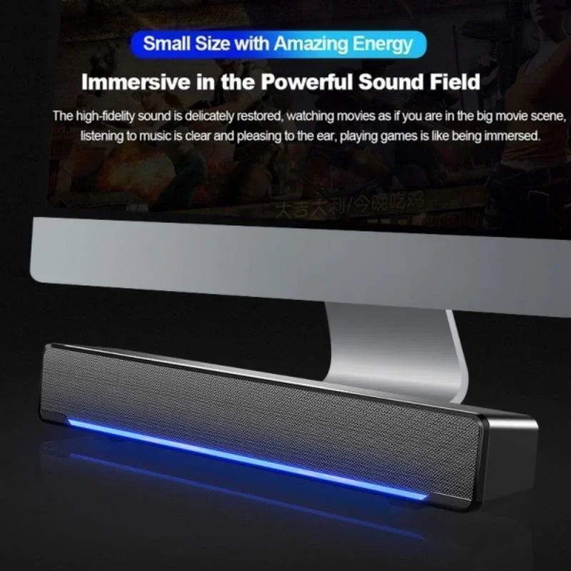 Computer Audio USB Surround Sound Box Desktop Subwoofer Home Notebook Multimedia Small Speaker
