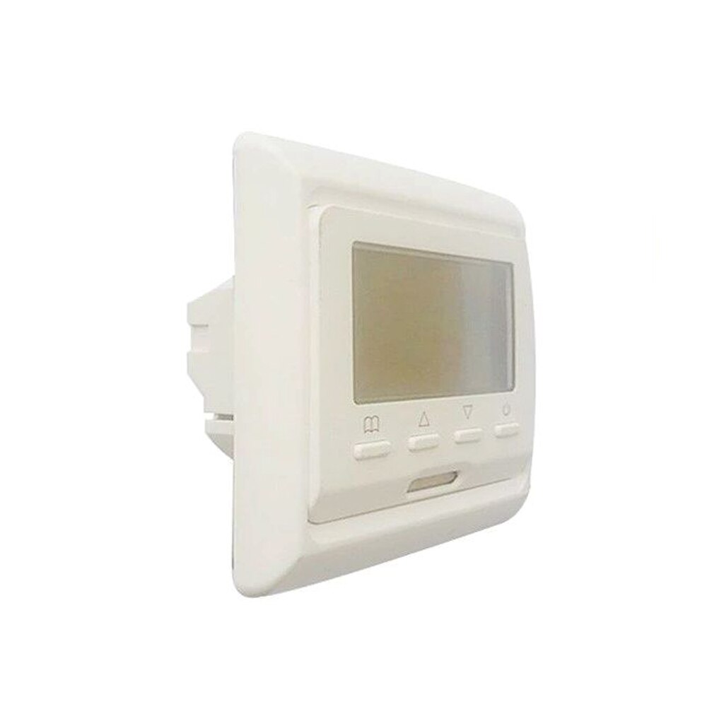 LCD Weekly Programmable Floor Heating Temperature Regulator Controller 16A 230V Air Machanical Thermostat Warm Room Universal