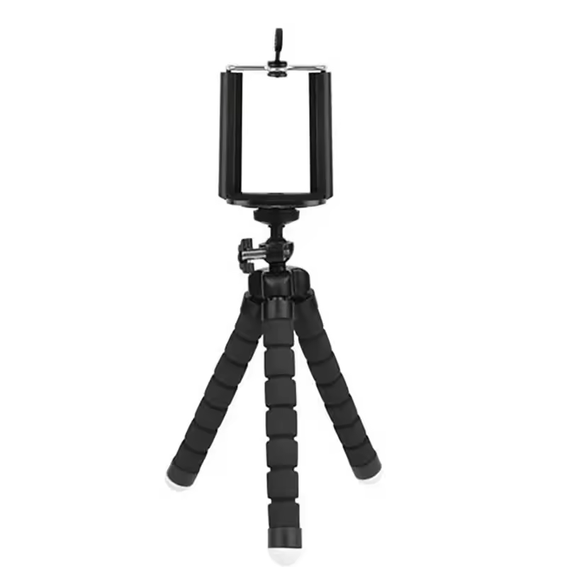 Stativ stativ til telefon mobil kamera holder klip smartphone monopod tripod stand blæksprutte mini stativ stativ til telefon