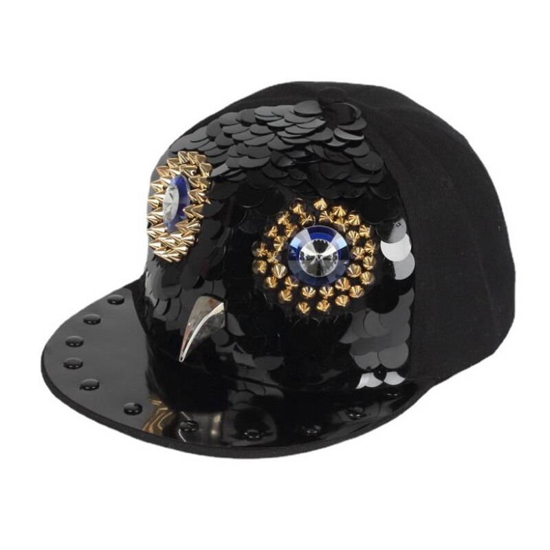 Doitbest Europa Metal Punk Kids Baseball Caps Klinknagels Kinderen Hip Hop Cap Snapback Caps Jongens Meisjes Pet Ouder-kind Hoed