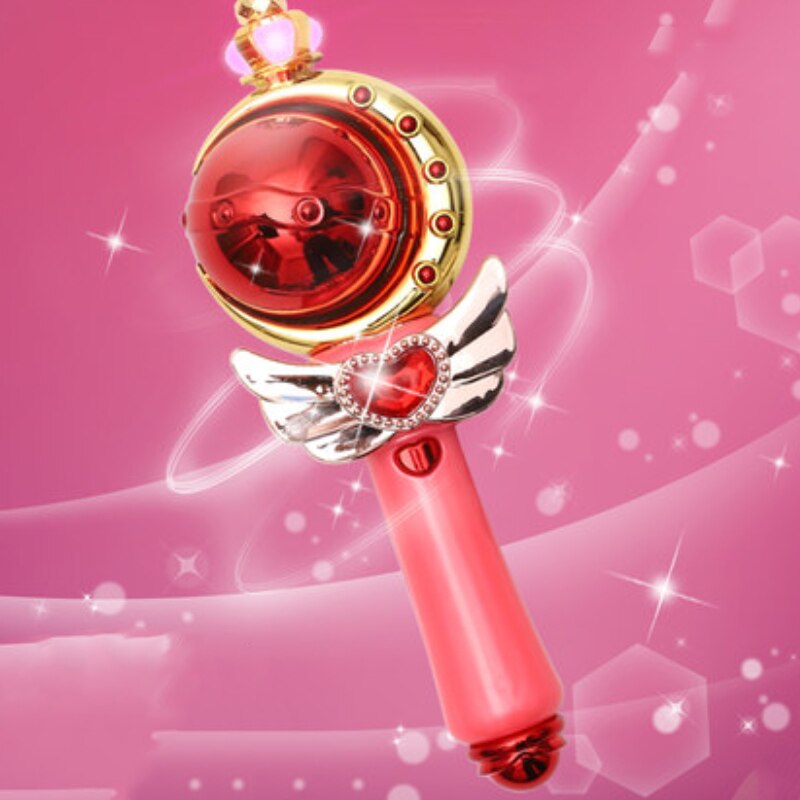 Light Up Musical Plastic Fairy Sticks Colorful Glow Party Weddings Flashings Princess Shining Stick Wand Funny Lasting Toy: 003