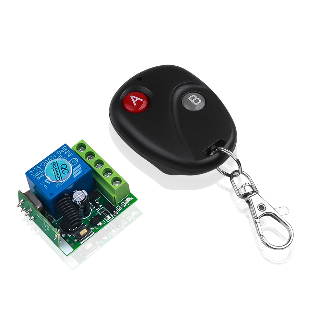 433Mhz 433.92mhz Afstandsbediening Schakelaar voor Licht Auto Garagedeur AC 85V ~ 250V 110V 220V 1CH Relais Ontvanger Controller