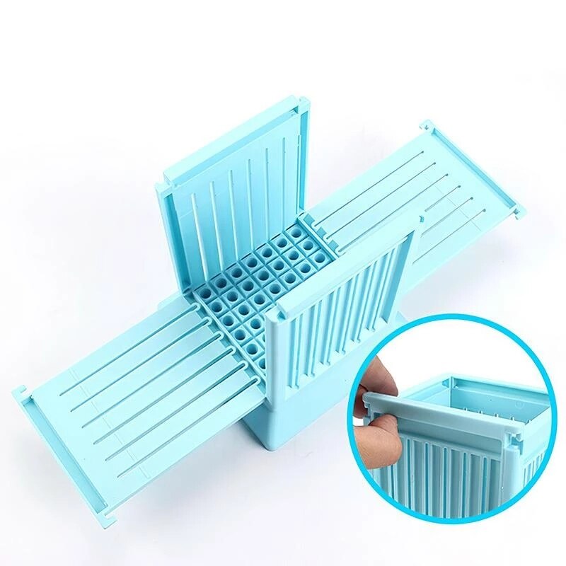 Machine à brochettes de viande avec 49 trous, accessoires de cuisine, outils de séparation de la viande brute, boîte contenant, outils de Barbecue