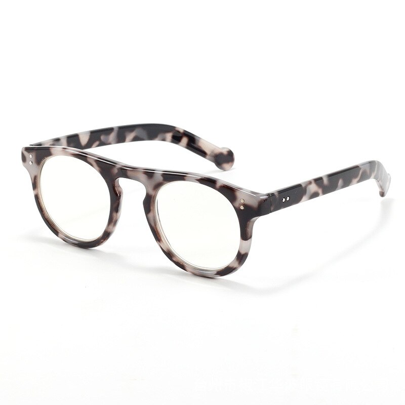 Ahora Retro Houtnerf Leesbril Anti Blauw Licht Ronde Verziend Eyeglasse + 1.0 + 1.5 + 2.0 + 2.5 + 3.0 + 3.5 Vrouwen &amp; Mannen Verziendheid