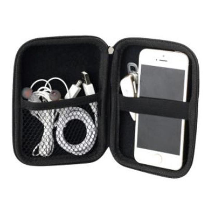 Tragbare 2.5 "Externe Speicher USB Festplatte Festplatte HDD Tragen fallen Abdeckung Multifunktions Kabel Kopfhörer Tasche Tasche für PC Laptop