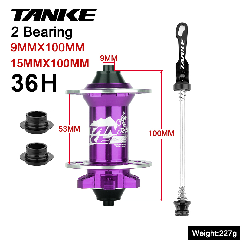 Mozzo TANKE-MTB, 36 fori 6 artigli 108 clic NBK, cuscinetto sigillato, mozzo freno a discoteca in lega di alluminio per montagna bicicletta, mozzo 7,8,9,10,11,12 velocità: Kaki scuro