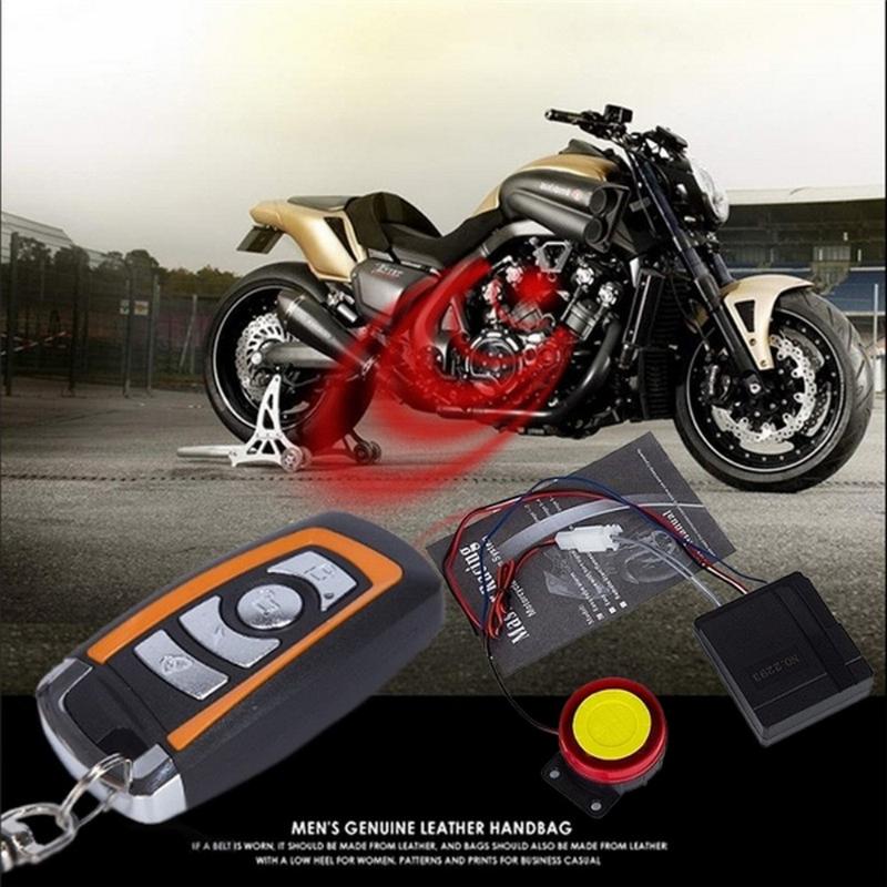 Moto Alarm Universal- Motorrad Fahrrad Alarm System Rolle Anti-Diebstahl Sicherheit Alarme Moto Fernbedienung Motor- Starten