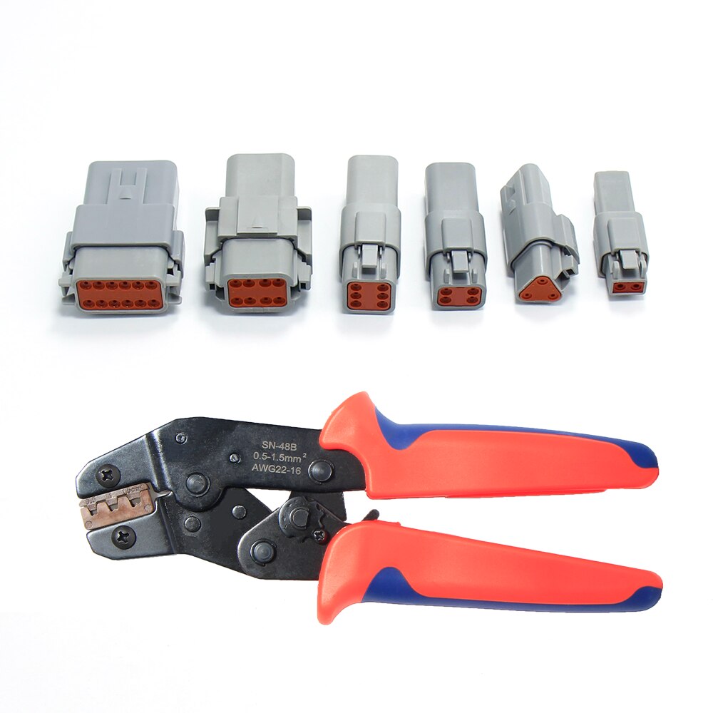 250pcs Waterproof Wire Connector Kit 2P 3P 4P 6P 8P 12P Automotive Sealed Plug With Pins Box for Car Truck Connecting Terminal