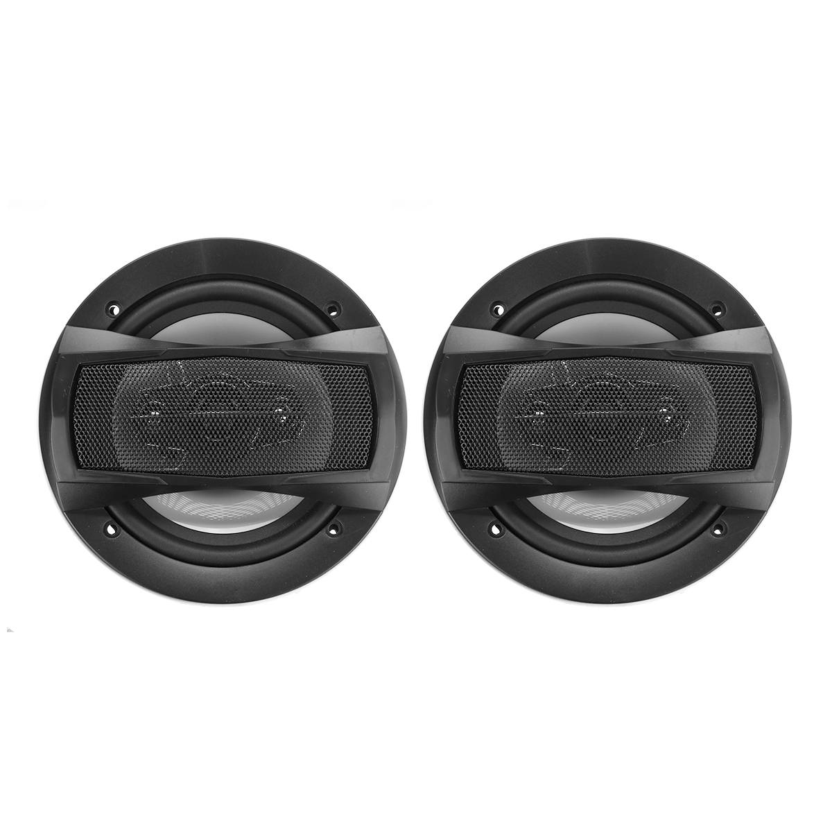 2 Stuks 6Inch 350W-500W Hifi Dual Auto Coaxiale Luidspreker Auto Hoorn Subwoofer Luidspreker Auto Achter/Voordeur Audio Muziek Stereo Speaker