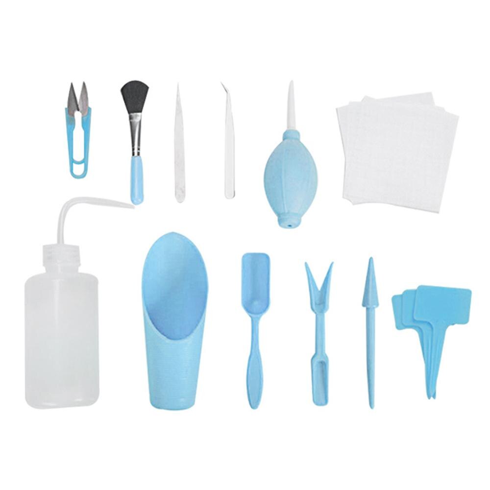 16pcs Succulents Planting Tools Mini Gardening Supplies Mini Gardening Supplies Meat Potted Meaty Tools Hand Tools Set: Red