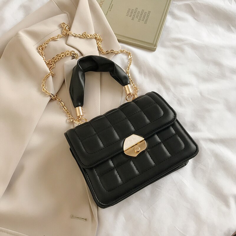 Cuoio dell'UNITÀ di ELABORAZIONE ottavino Ascella Borse per Le Donne 2020 Elegante Spalla Borse Da Viaggio Femminile Della signora di Modo Modello di Pietra del Sacchetto di Mano: nero