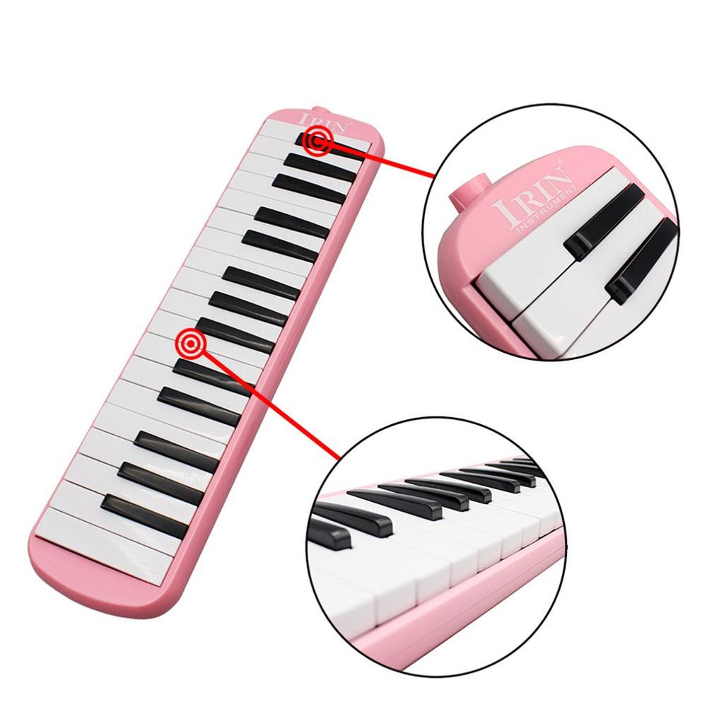 Tuyau de Piano à 32 touches, Style, embout buccal noir mélodica, Instrument de musique pour les amateurs de musique débutants, avec sac de transport