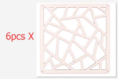 6PCS 29X29CM shield for rooms folding screen room divider paravent decoration separador de ambientes folding screens: NO 12