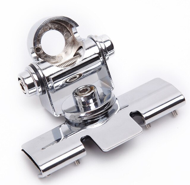 Nagoya RB-400 Car Radio Antenna Bracket Adjustable Angle Hatchback Door Mount Mobile RB400 For Mobile Car Radio Antenna RB 400: silver