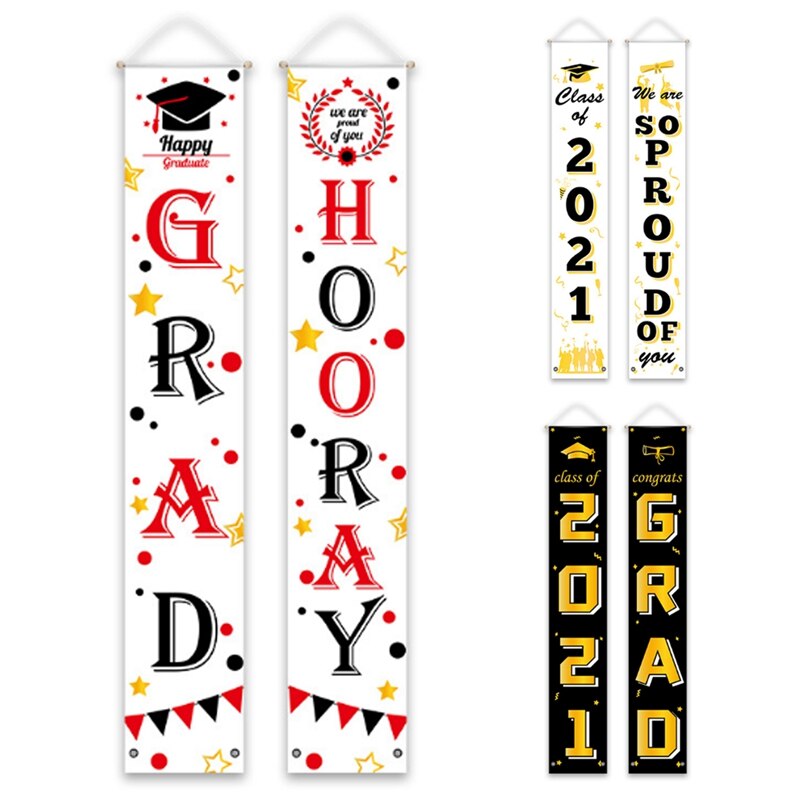 temporada de graduación decoración de la cortina de la de graduación de cortina Banner Decoración