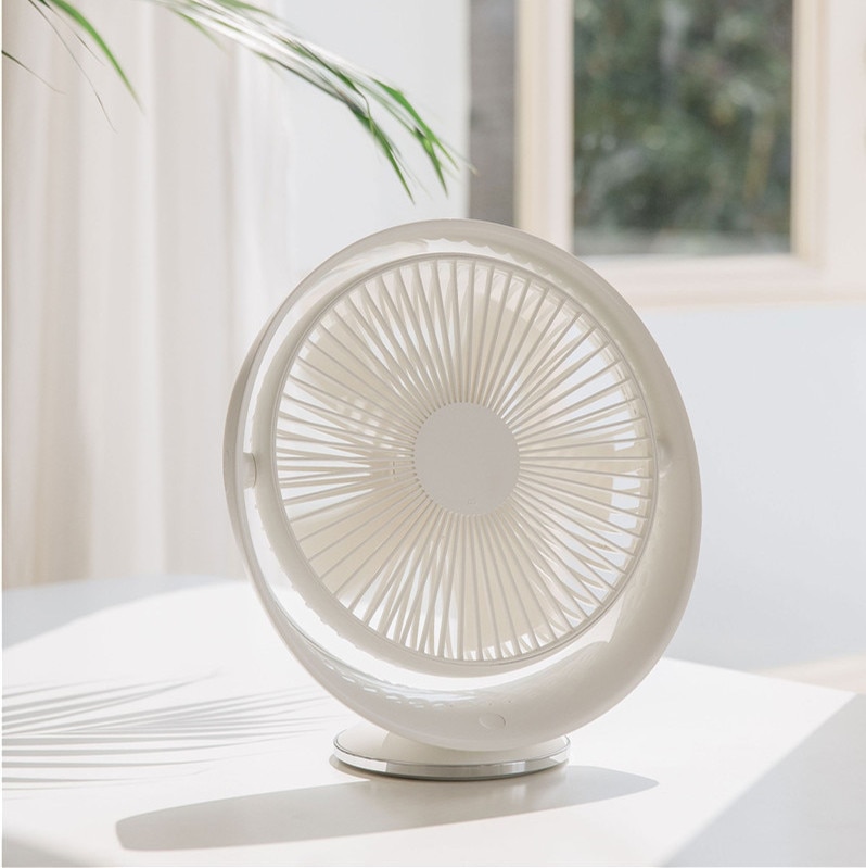 Xiaomi 3 life stationär fläkt luftcirkulation laddningsbar elektrisk fläkt naturlig vind usb laddningsbar bordsfläkt