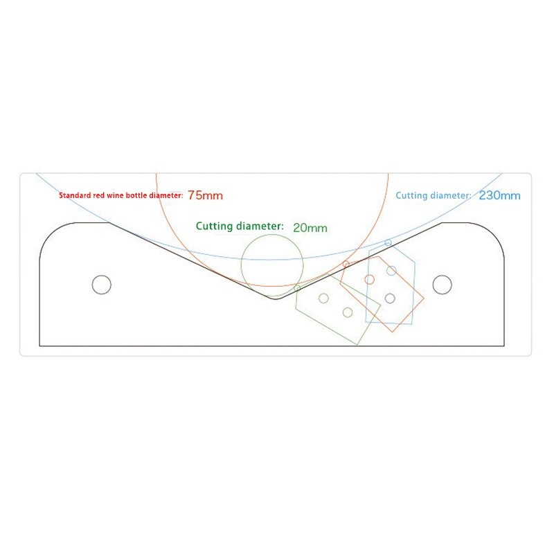 Glass Bottle Cutter Tool for Bottles Cutting Glass Bottle-Cutter Diy Cut Tools
