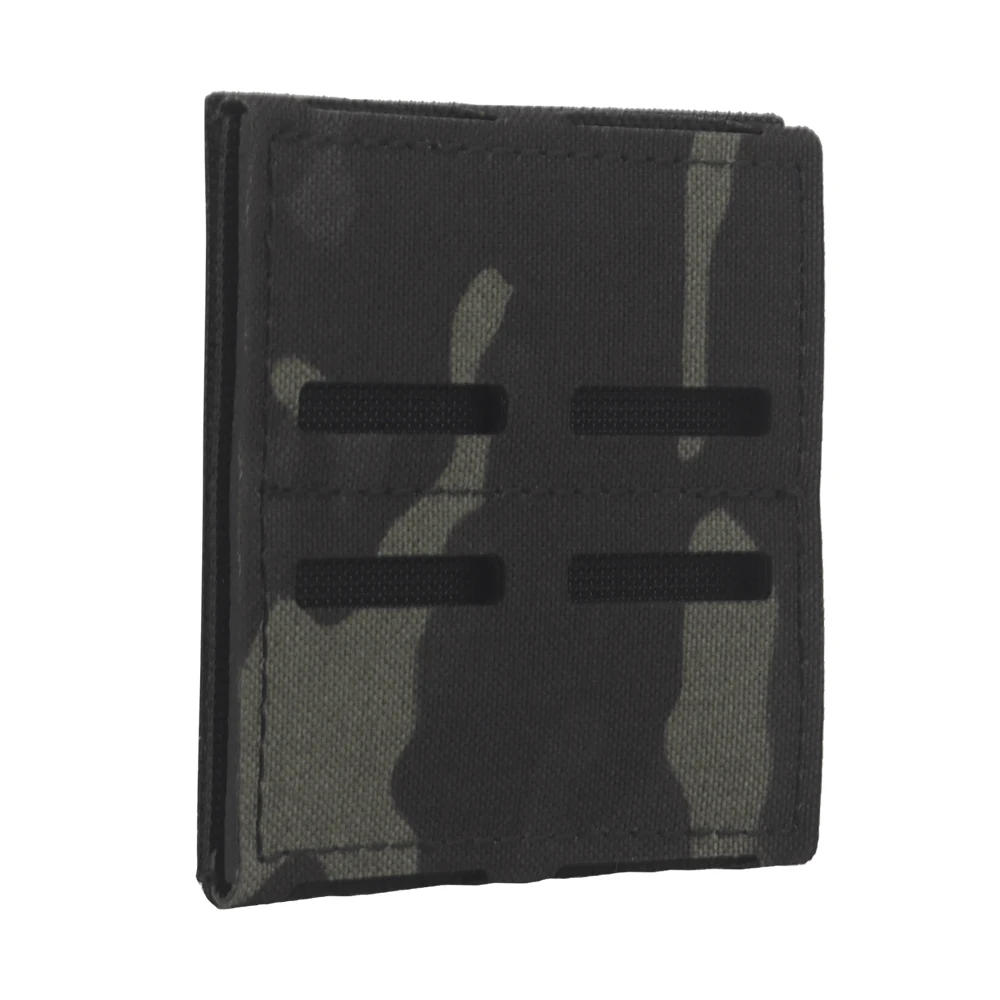 Magazine Pouch Knives Insert System Belt Molle Adapter Removable Molle Panels Double Rows Girdle Panel Molle Bag: RED COLOR