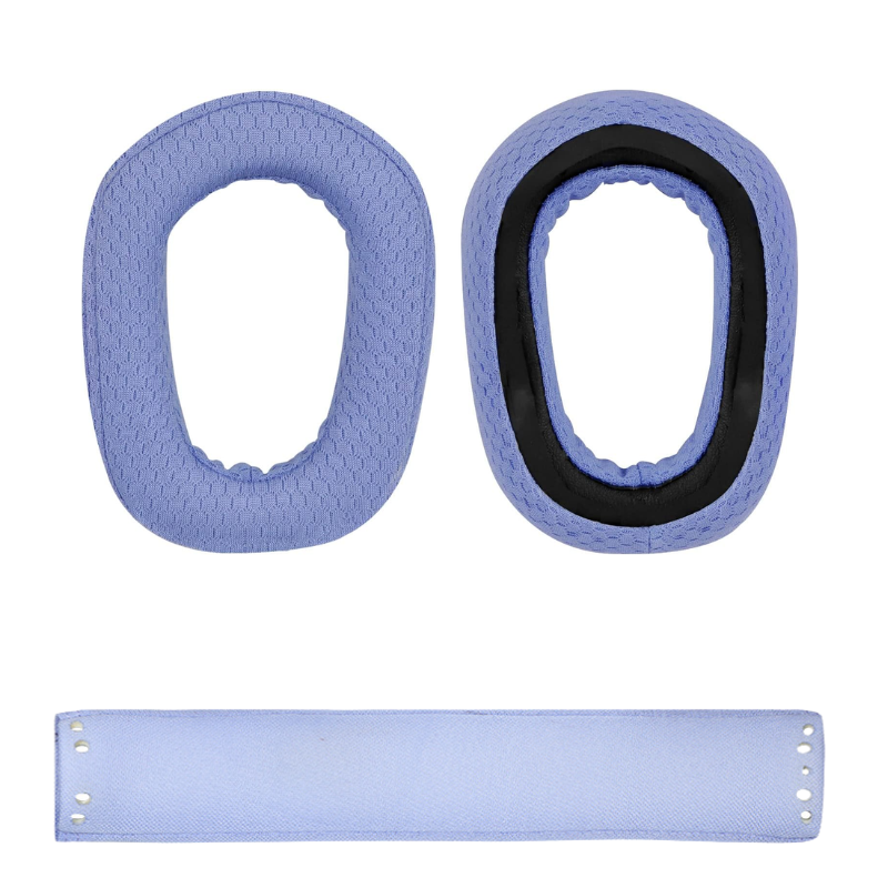 Replacement Ear Pads for Logitech G435 Bluetooth Wireless Gaming Headset Ear Pads, Earmuffs, Headphone Ear Pads Mesh Fabric