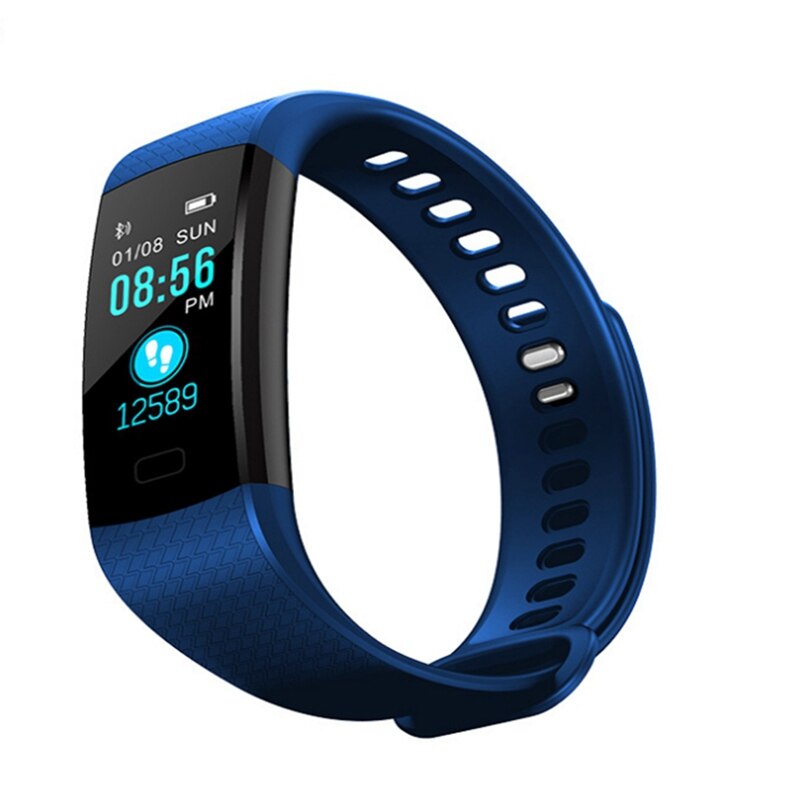 Pulseira inteligente à prova dwaterproof água freqüência cardíaca pressão arterial de oxigênio fitness modo esporte saúde monitoramento inteligente relógio