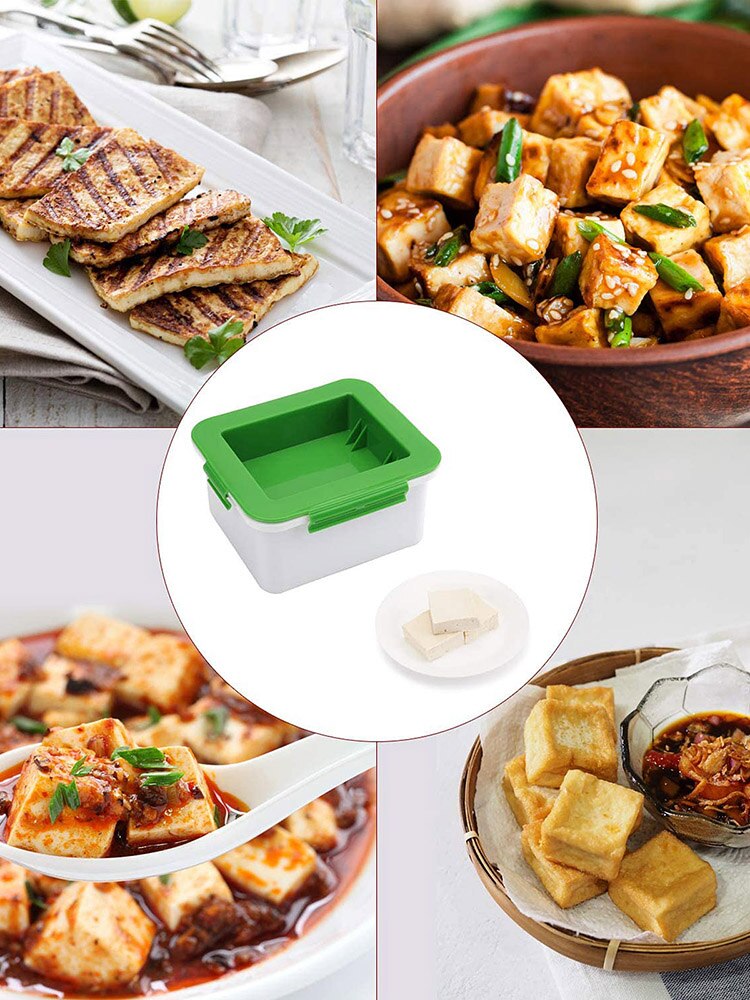 Escurridor de Tofu, suministros de cocina, herramienta de eliminación de drenaje de agua, prensa de Tofu