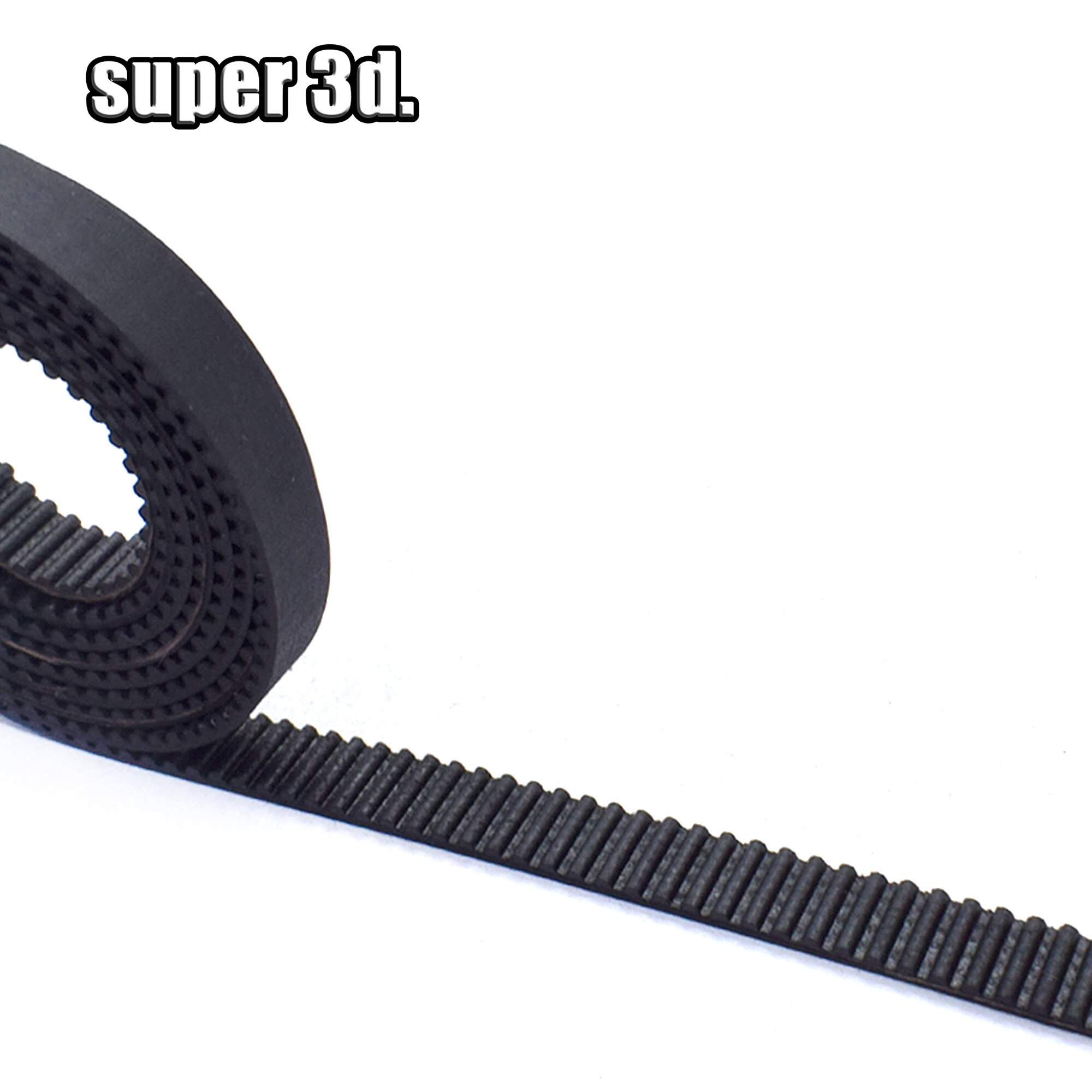 2GT belt synchronous belt GT2 open Timing belt Width 6MM 10MM wear resistant for Ender3 cr10 Anet 3D Printer parts