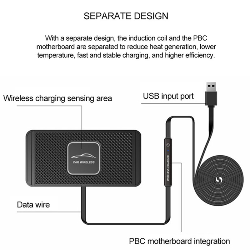 15W 10W 7.5W 5W Qi Draadloze Oplader Auto Oplader Draadloos Opladen Dock Pad Voor Samsung S9 s8 S7 Snelle Telefoon Oplader Voor Iphone 12