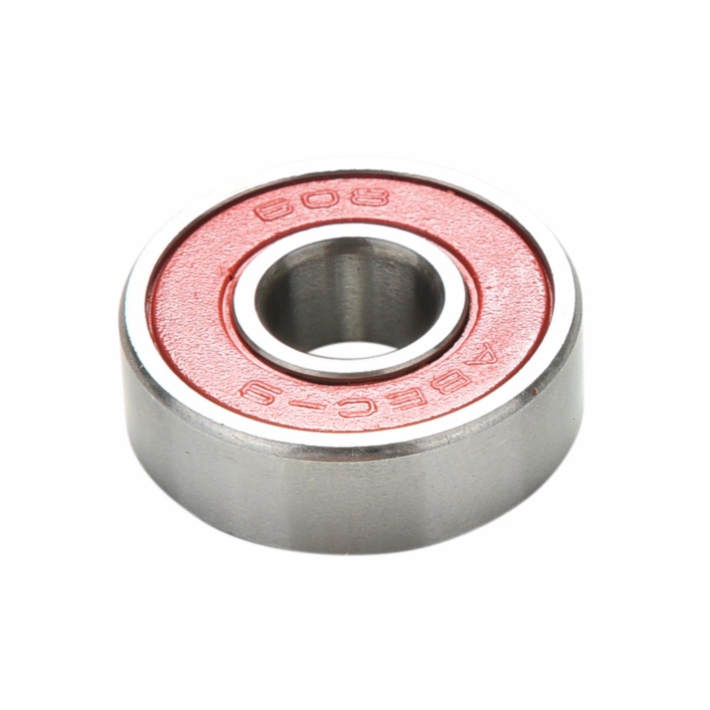 10Pcs ABEC 9 Stainless Steel Red Bearings For High Performance Roller Skate Scooter Skateboard Wheel Bearings