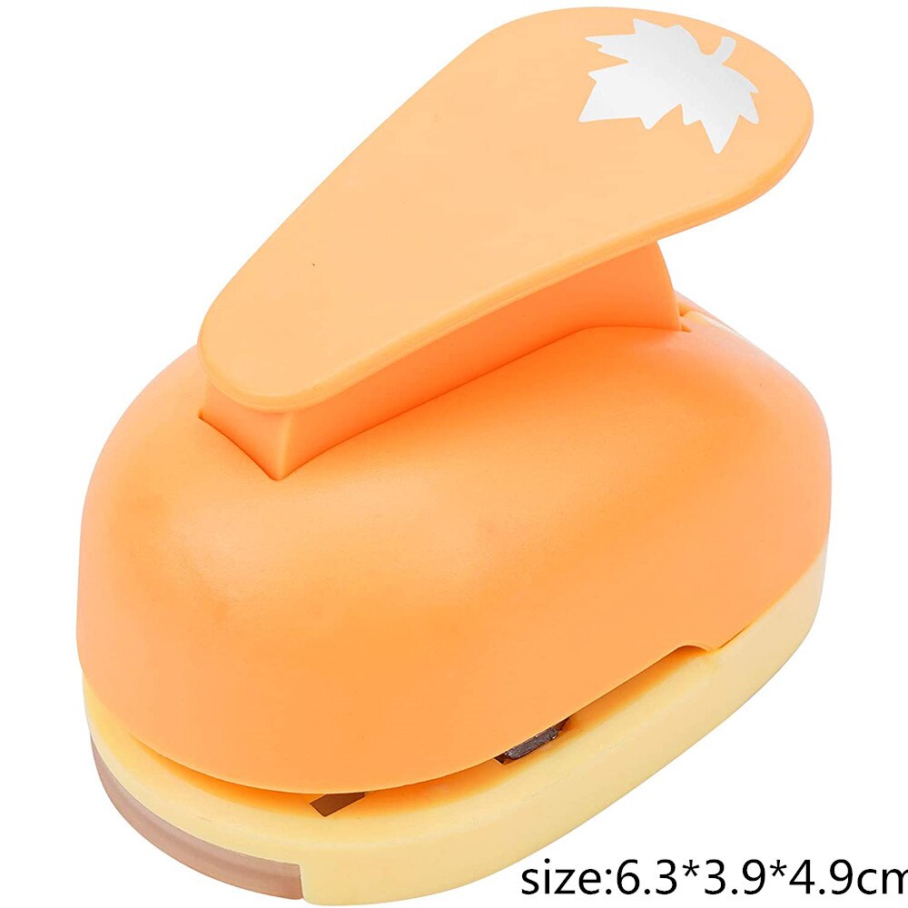 8 Styles Handmade Scrapbook DIY Paper Cut Card Craft Printing Shaper Punch: 14-Maple leaf